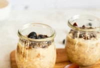 Decadent Samoa Cookie Overnight Oats
