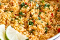 Easy One-Pot Low-Carb Vegan Spanish Cauliflower Rice