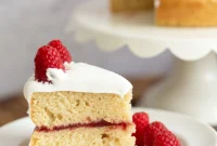 Fluffy Vegan White Cake