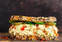 Spicy Chickpea Popper Sandwich