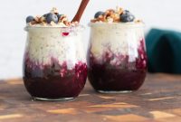 Vegan Blueberry Muffin Overnight Oats