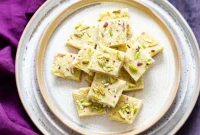 Rich Plant-Based Almond Burfi
