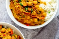 Creamy Pumpkin Chickpea Curry