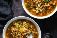 Vegan Hot and Sour Ramen Bowl