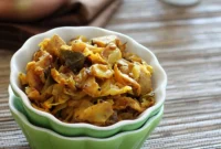 Burnt Chili Patta Gobi Aloo: Spicy Vegan Gluten-Free Cabbage and Potatoes