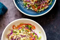 Creamy Peanut Sesame Noodle Salad