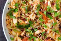 Fusion Tikka Pasta Salad
