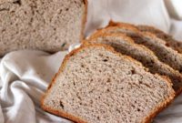 Simple No-Knead Vegan Strawberry Wheat Bread