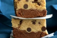 No Bake Vegan Cookie Dough Brownies Gluten Free High Protein