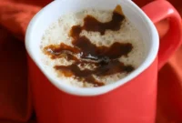 Cozy Vegan Pumpkin Spice Caramel Latte