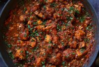 North Indian Smoky Rara Chicken Curry