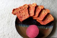 Sweet and Earthy Beet and Blueberry Mini Loaf