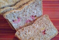 Wholesome Mango Raspberry Wheat Loaf