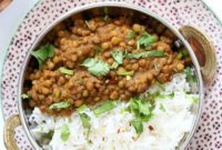 Wholesome Oil Free Spicy Garlic Dal