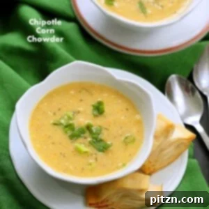 Vegan Chipotle Corn Chowder: A Cook The Pantry Book Review 6 Vegan Chipotle Corn Chowder recipe image from Cook the Pantry