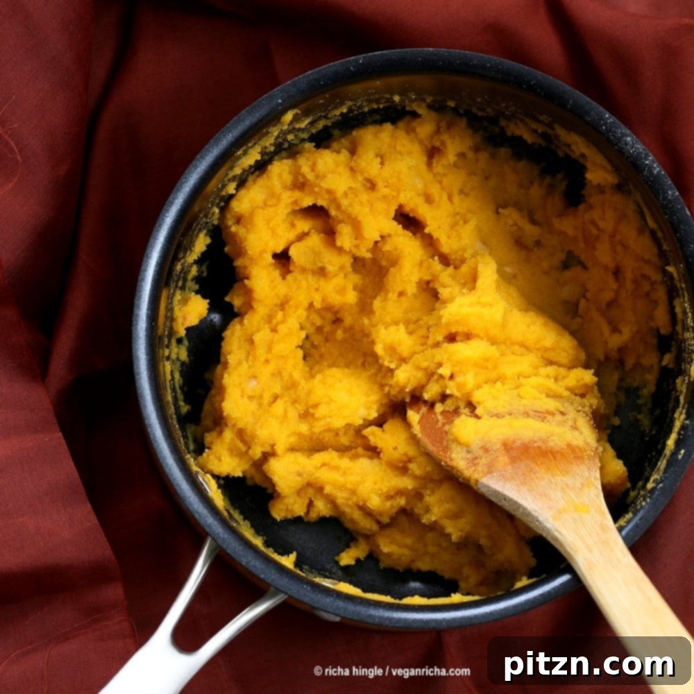 Mango Sheera Recipe. Mango Kesari or Halwa. Semolina Mango Pudding . Vegan Indian Dessert Recipe. | VeganRicha.com can be made gluten-free and oil-free