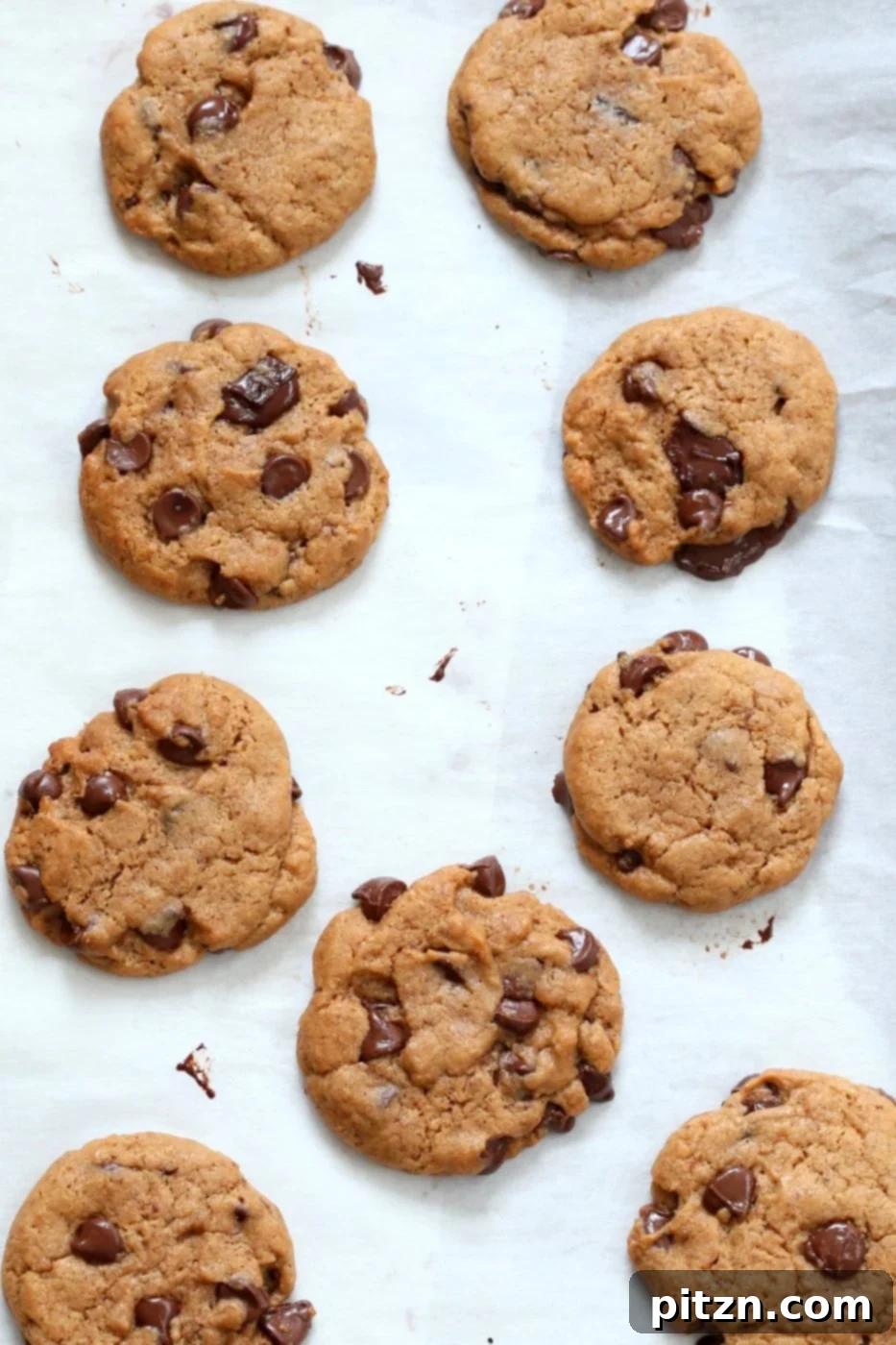 Vegan Coconut Oil Chocolate Chip Cookies 5 The Best Vegan Chocolate Chip Cookies. Palm oil-free! Gluten-free option. Somer's Easy Classic Chocolate Chip Cookies that are perfect for the holidays, bake sales and gifting. Vegan Nut-free Soy-free Palm oil-free Recipe. | VeganRicha.com