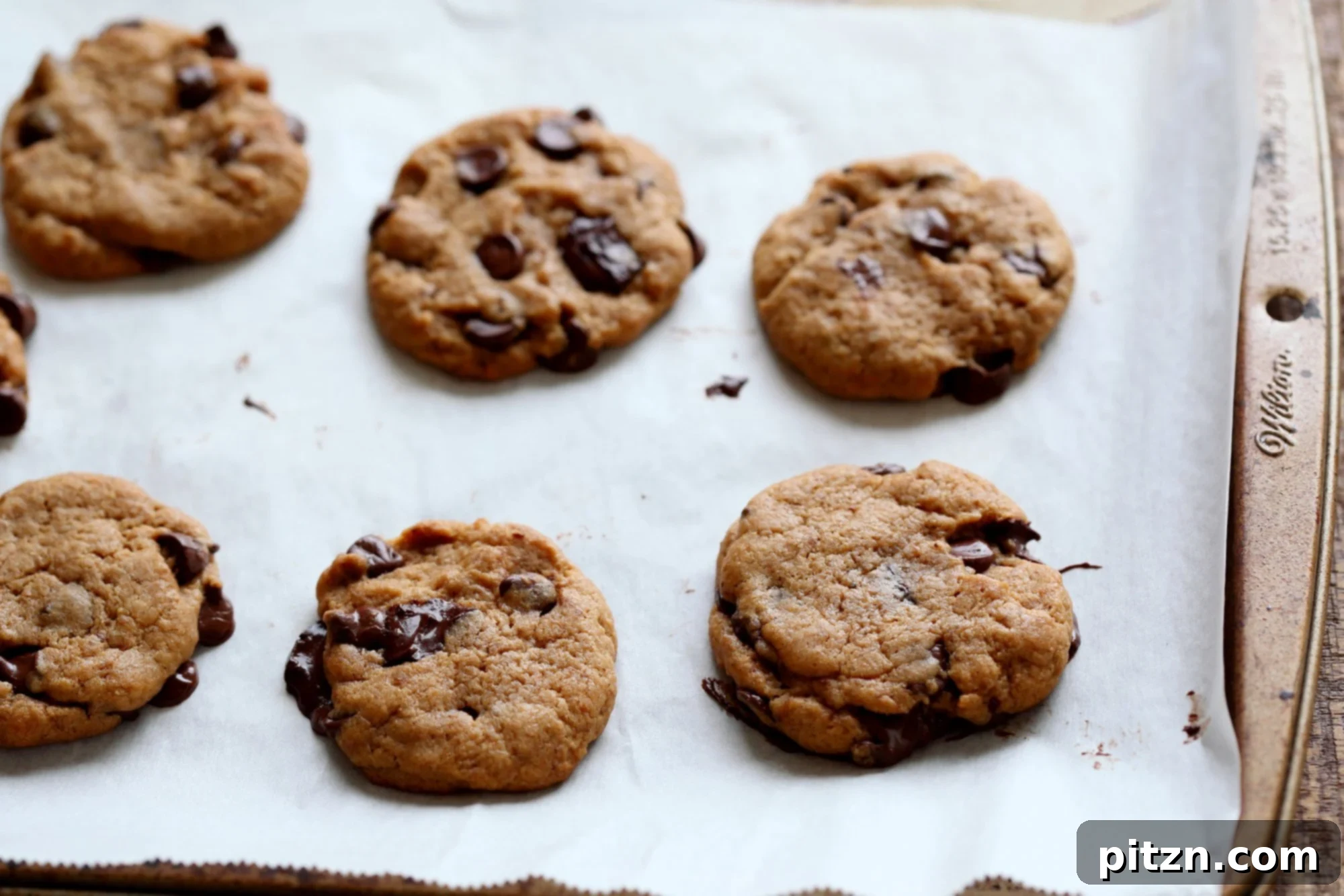 Vegan Coconut Oil Chocolate Chip Cookies 8 The Best Vegan Chocolate Chip Cookies. Palm oil-free! Gluten-free option. Somer's Easy Classic Chocolate Chip Cookies that are perfect for the holidays, bake sales and gifting. Vegan Nut-free Soy-free Palm oil-free Recipe. | VeganRicha.com