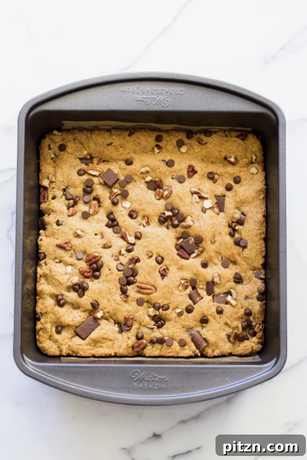 Guilt-Free Vegan Pumpkin Blondies 5 Combining Dry Ingredients for Vegan Pumpkin Blondies - Step 2