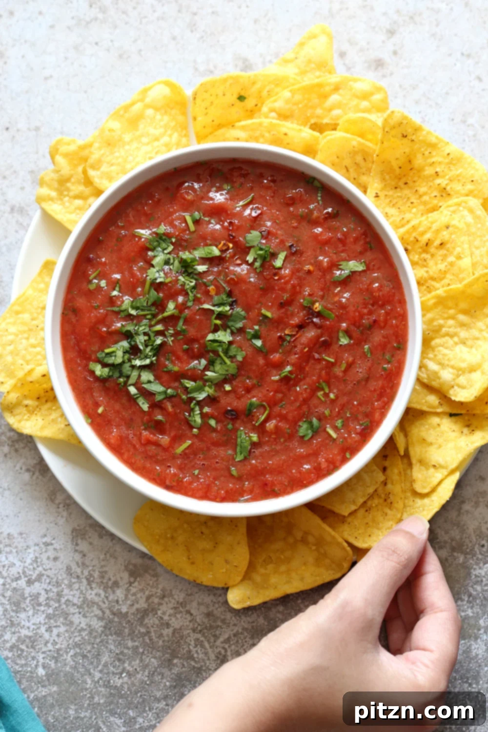 Homemade Fresh Salsa: Vegan, Gluten-Free, Soy-Free, Nut-Free Appetizer