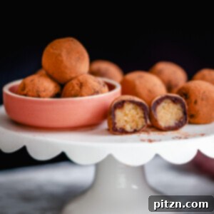Finished Tiramisu Truffles