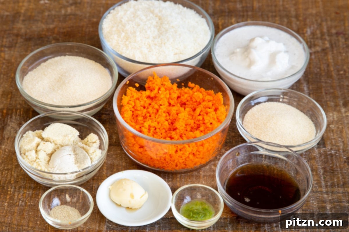 Layered Vegan Carrot Halwa Coconut Burfi 6 ingredients for making carrot halwa coconut burfi bars