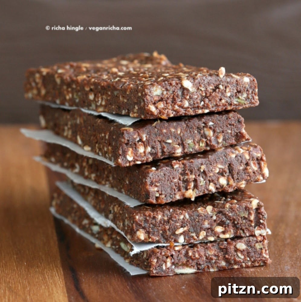 Super Seed Vegan Gluten Free Chocolate Protein Bars 3 Delicious and healthy Super Seed Chocolate Protein Bars