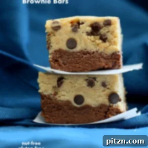 Cookie Dough Brownie Bars