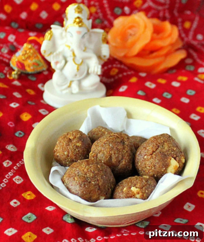 Vegan Indian Besan Laddoo Sweet Chickpea Delight with Cashews and Raisins 2 Besan Laddoo (Sweet Chickpea Flour Balls with Cashew and Raisins) Indian Sweet. Gluten Free, Soy Free and Vegan Recipe. #glutenfree #veganricha #vegan