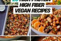 20 Delicious Vegan Recipes Packed with Protein and Fiber