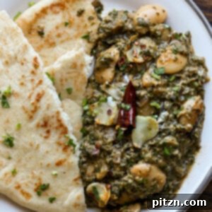 Saag Butter Beans
