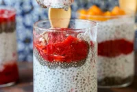 Best Ever Strawberry Chia Seed Pudding