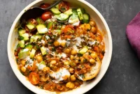 Peri Peri Pan Roasted Chickpeas