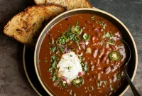 Smoky Kidney Bean Stew Recipe with Rich Spices and Comforting Flavor